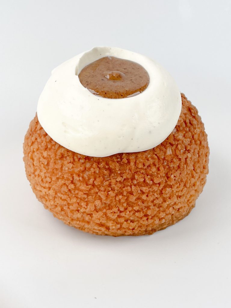 choux vanille praline