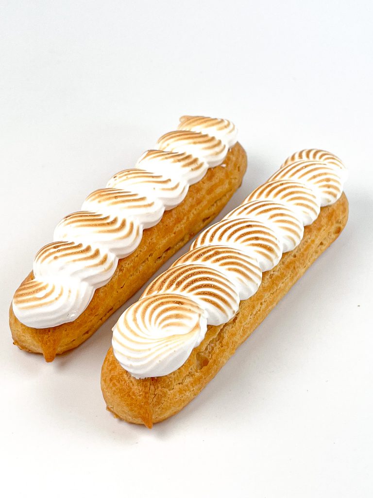 eclair citron meringues
