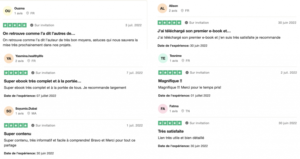 Avis la french patissière